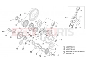 APRILIA RSV 1000 Crankshaft I