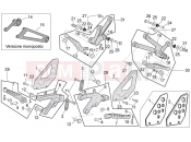 APRILIA RSV 1000 Foot rests