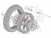 APRILIA RSV 1000 Front wheel Factory - Dream I