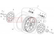 APRILIA RSV 1000 Front wheel Factory - Dream II