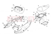 APRILIA RSV 1000 Rear body - Rear fairing II