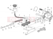 APRILIA RSV 1000 Rear master cylinder