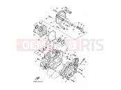 YAMAHA YFM 660 Grizzly YFM660FWA YFM66FGW GRIZZLY 2C6V 2007 CRANKCASE
