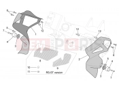 APRILIA RSV 1000 Tuono Central body - Upper fairings