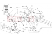 APRILIA RSV 1000 Tuono Clutch pump