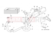 APRILIA RSV 1000 Tuono Exhaust pipe