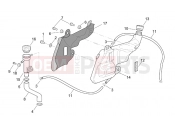 APRILIA RSV 1000 Tuono Expansion tank