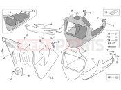 APRILIA RSV 1000 Tuono Front body - Lockups
