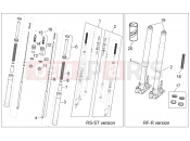 APRILIA RSV 1000 Tuono Front fork I