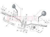 APRILIA RSV 1000 Tuono Handlebar