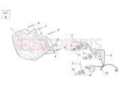 APRILIA RSV 1000 Tuono Headlight