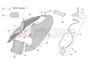 APRILIA RSV 1000 Tuono Rear body - Rear fairing