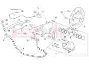 APRILIA RSV 1000 Tuono Rear brake caliper