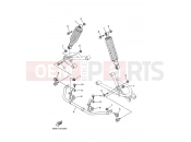 YAMAHA YFM 660 Grizzly YFM660FWA YFM66FGW GRIZZLY 2C6V 2007 REAR SUSPENSION