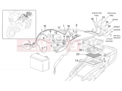 APRILIA RSV 1000 Tuono Rear electrical system