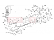 APRILIA RSV 1000 Tuono Rear master cylinder