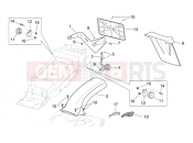 APRILIA RSV 1000 Tuono Rear mudguard