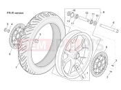 APRILIA RSV 1000 Tuono R-RF version front wheel