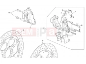 APRILIA RSV 1000 Tuono ST-RS vers. front brake caliper