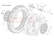APRILIA RSV 1000 Tuono ST-RS version front wheel