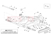 APRILIA RSV 1000 Tuono Swing arm