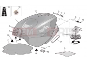 APRILIA RSV 1000 Tuono Fuel tank