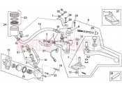 APRILIA RSV 1000 Tuono Clutch pump