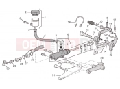 APRILIA RSV 1000 Tuono Rear master cylinder