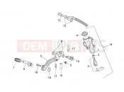 APRILIA RSV4 1000 APRC Factory ABS Rear master cylinder