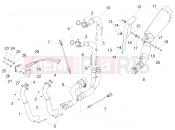 APRILIA RSV4 1000 Racing Factory ABS Exhaust pipe
