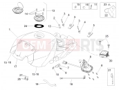 APRILIA RSV4 1000 Racing Factory ABS Fuel tank