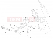 APRILIA RSV4 1000 Racing Factory ABS Rear master cylinder