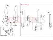 APRILIA Shiver 750 GT Front fork III