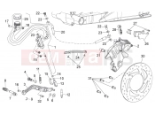 APRILIA Shiver 750 GT Rear brake system