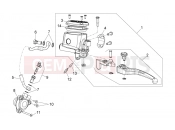 APRILIA Shiver 750 GT Clutch pump
