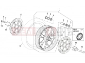 APRILIA Shiver 750 GT Front wheel