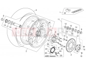 APRILIA Shiver 750 GT Rear wheel