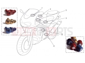 APRILIA SL 1000 Falco Acc. - Cyclistic components