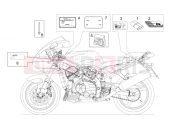 APRILIA SL 1000 Falco Decal and plate set