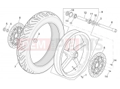 APRILIA SL 1000 Falco Front wheel