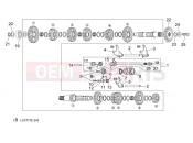 APRILIA SL 1000 Falco Gear box selector