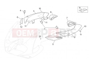 APRILIA SL 1000 Falco Front body - Duct