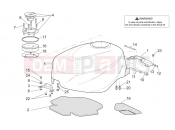 APRILIA SL 1000 Falco Fuel tank