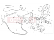 APRILIA SL 1000 Falco Rear brake caliper