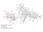 APRILIA SL 1000 Falco Rear cylinder timing system