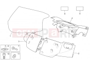 APRILIA Sport City 125-200 Front body - Front fairing