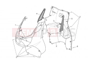 APRILIA Sport City 125-200 Front body - Internal shield