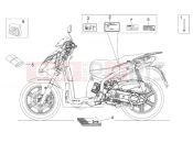 APRILIA Sport City 125-200 Plate set and handbooks