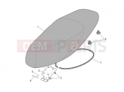 APRILIA Sport City 125-200 Saddle unit
