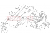 APRILIA Sport City 125-200 Exhaust unit